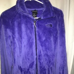 North face full zip jacket